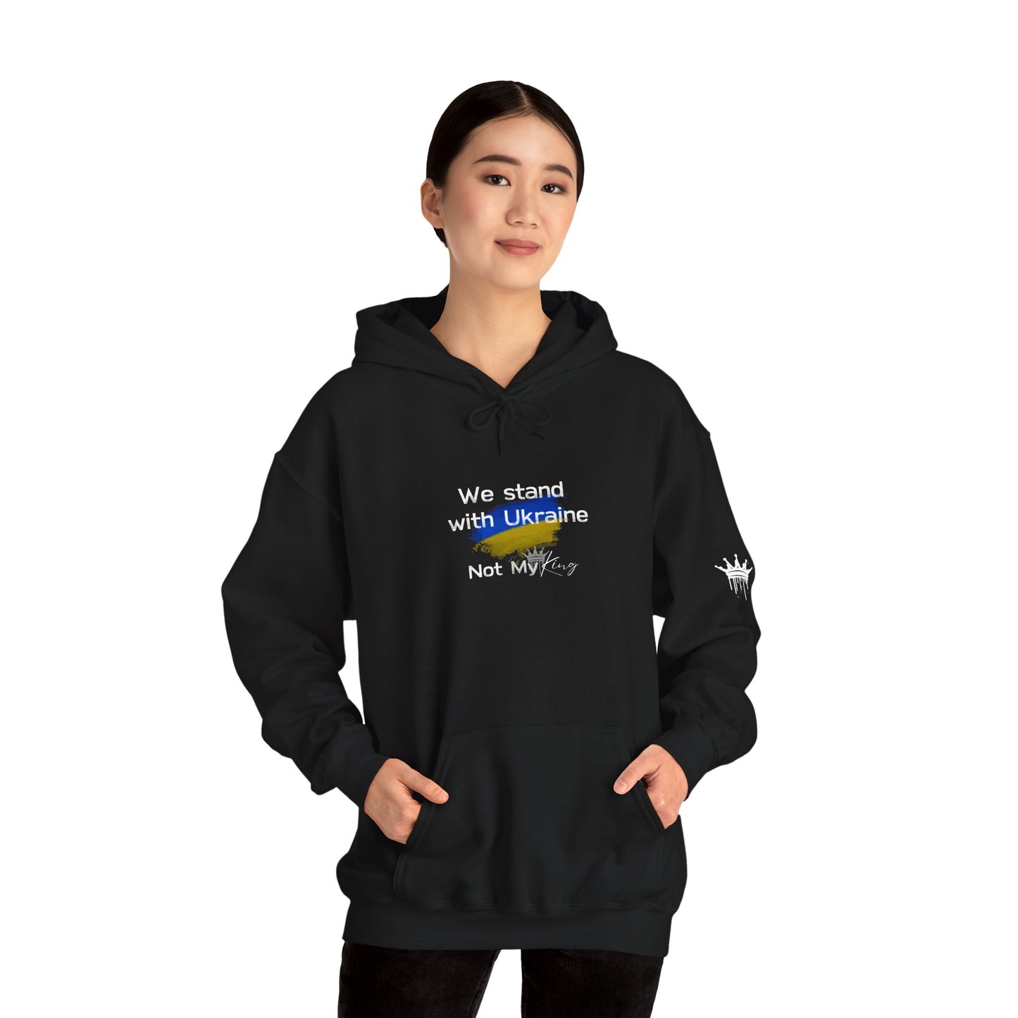 Unisex Hoodie - We Stand with Ukraine Design