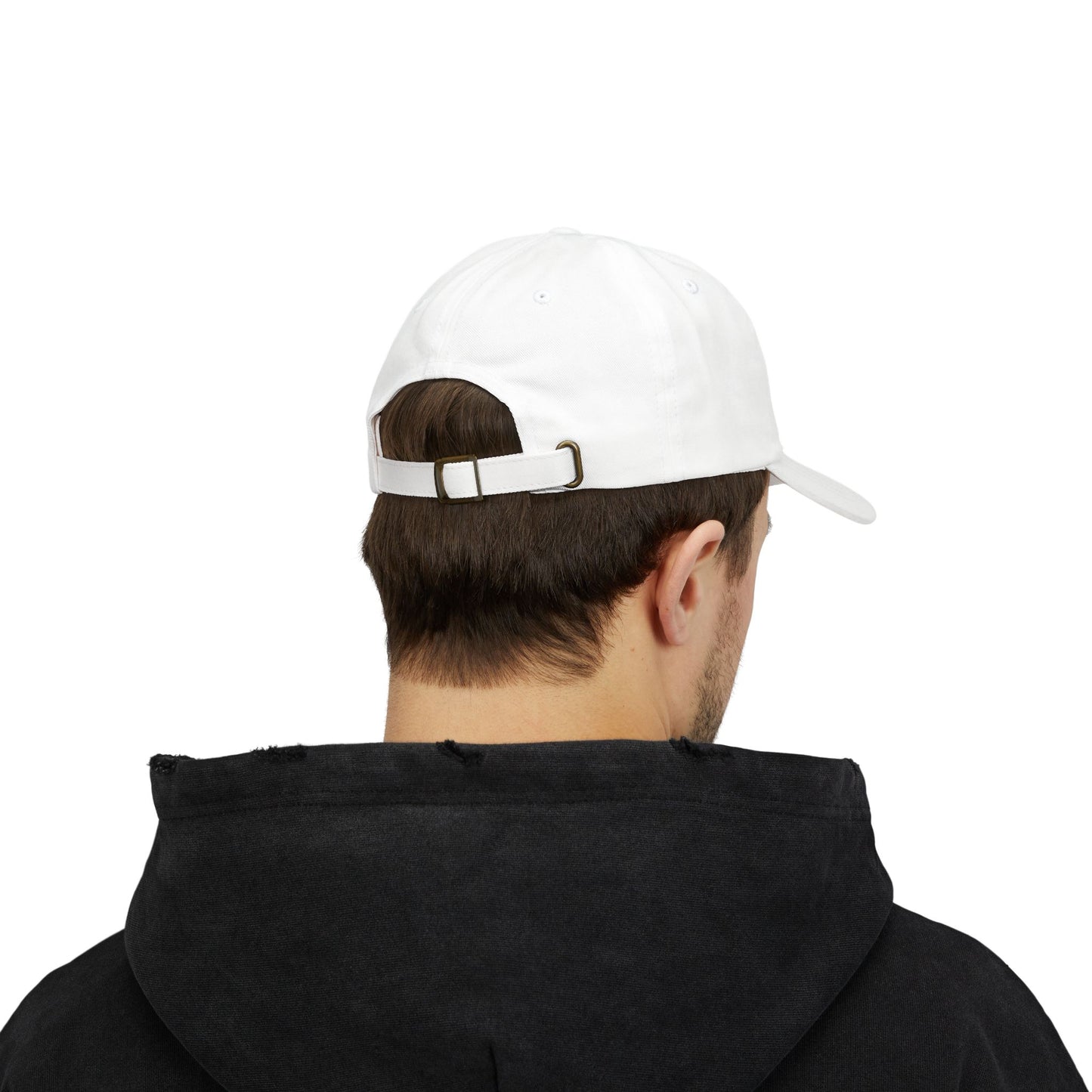 Not my King Cap - Stylish White Adjustable Hat