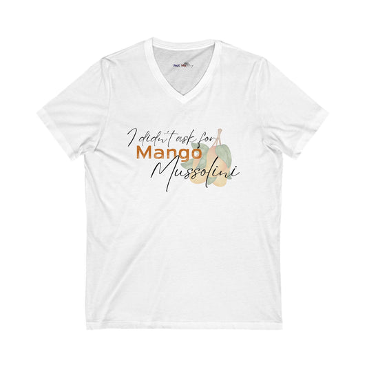 Mango Mussolini V-Neck Tee