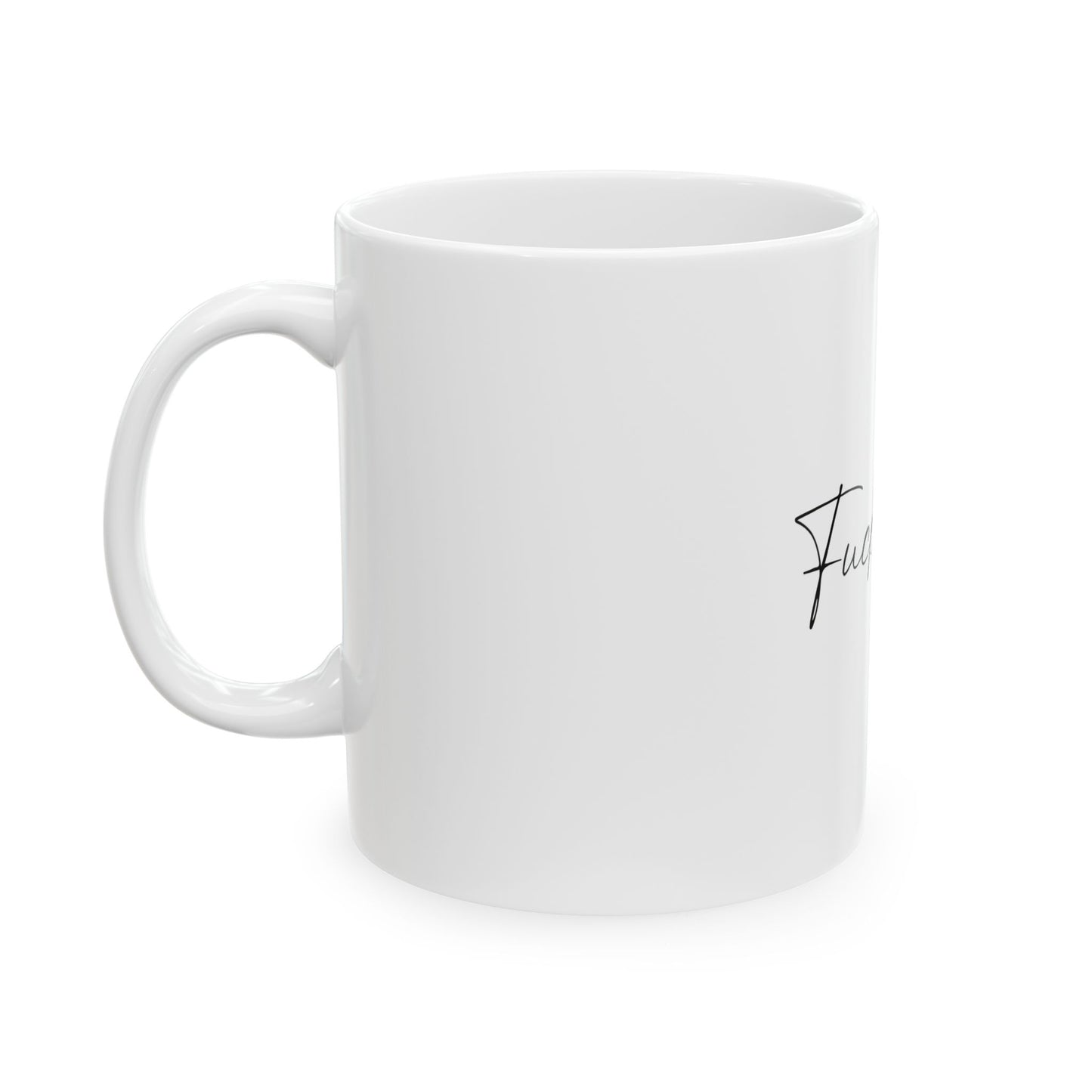 Empowering Ceramic Mug - "Fuck Nazis" - 11oz & 15oz - Statement Drinkware for Social Justice Advocates