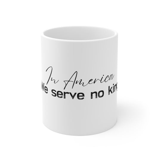 In America Mug - 11oz Inspirational Coffee Cup for Freedom Lovers